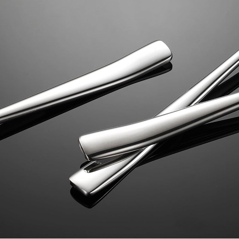 ZDFQly 2 Pieces Stainless Steel Small Ladle, Gravy Ladle, Sauce Drizzle Spoon with Spout, Small Sauce Spoon for Gravies and Dressings, Silver - Image 5